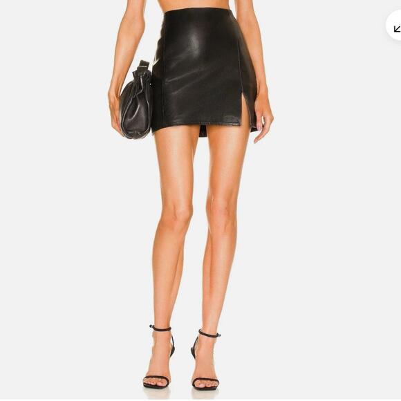 LaMarque Dresses & Skirts - Lamarque lamb leather skirt size 6. originally $400